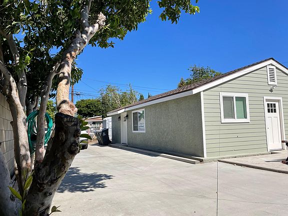 Back door leading to garage.