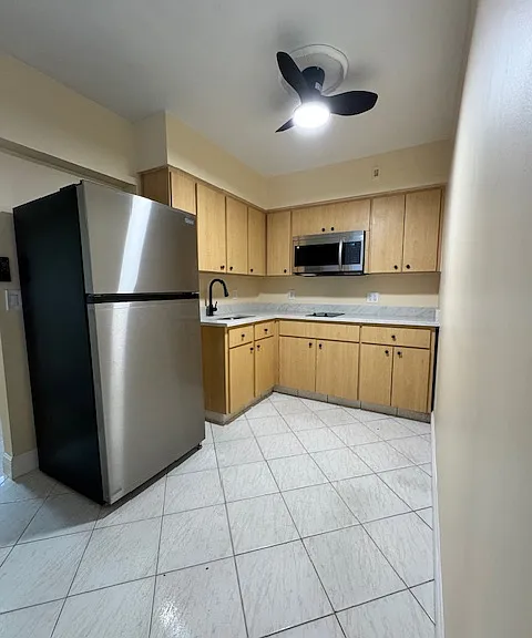 Kitchen and eating space
