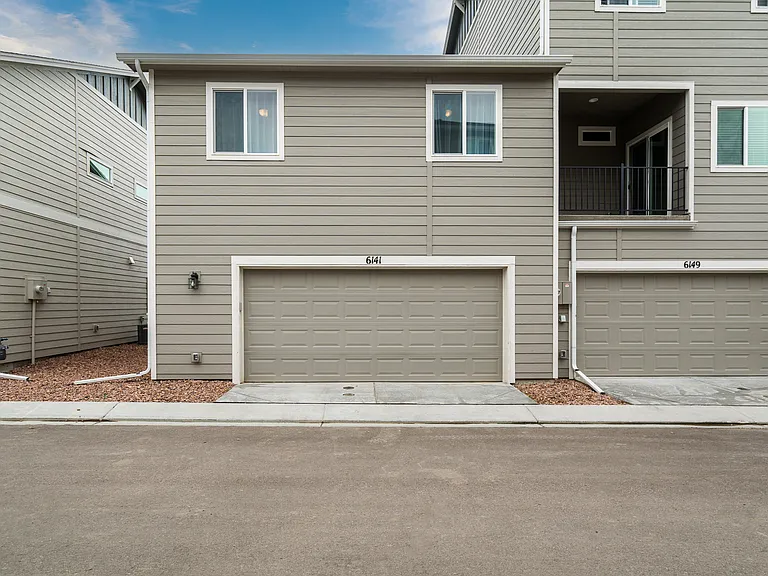 2 car attached garage with extra space for storage
