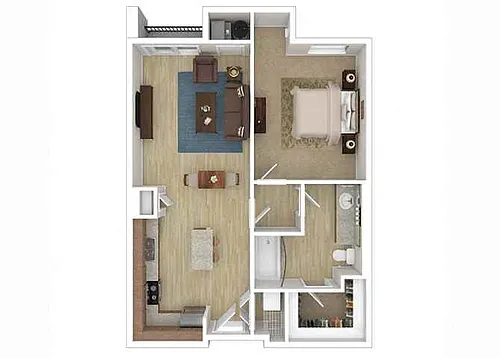 Floor plan A7A