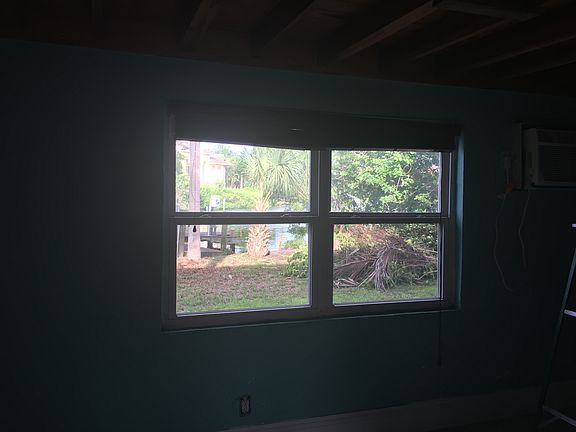 view from back room of home
