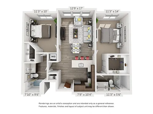 Floor plan Frary