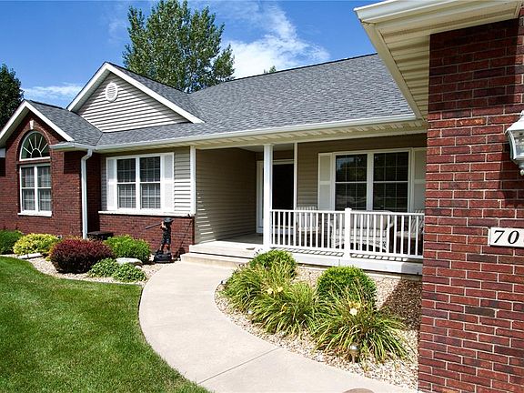 Covered front porch