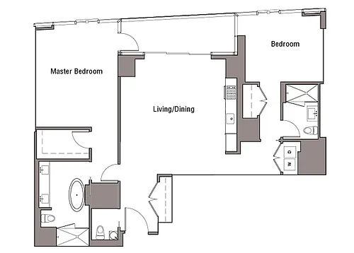 Floor plan 2B