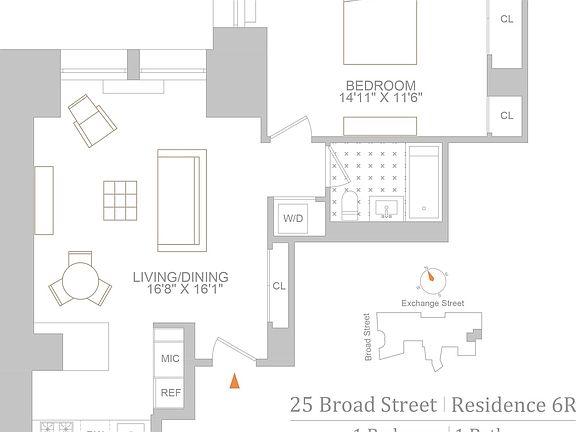 2nd image of 25 Broad St APT 6R