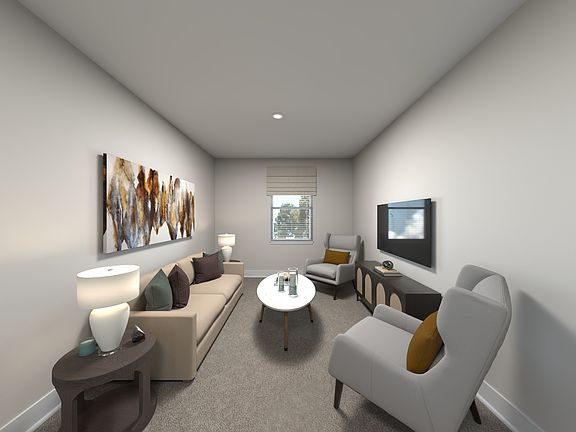 Loft in the Quinton floorplan at Meritage Homes.