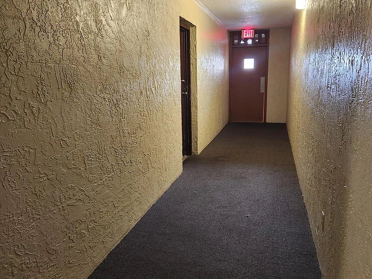 Exterior hallway