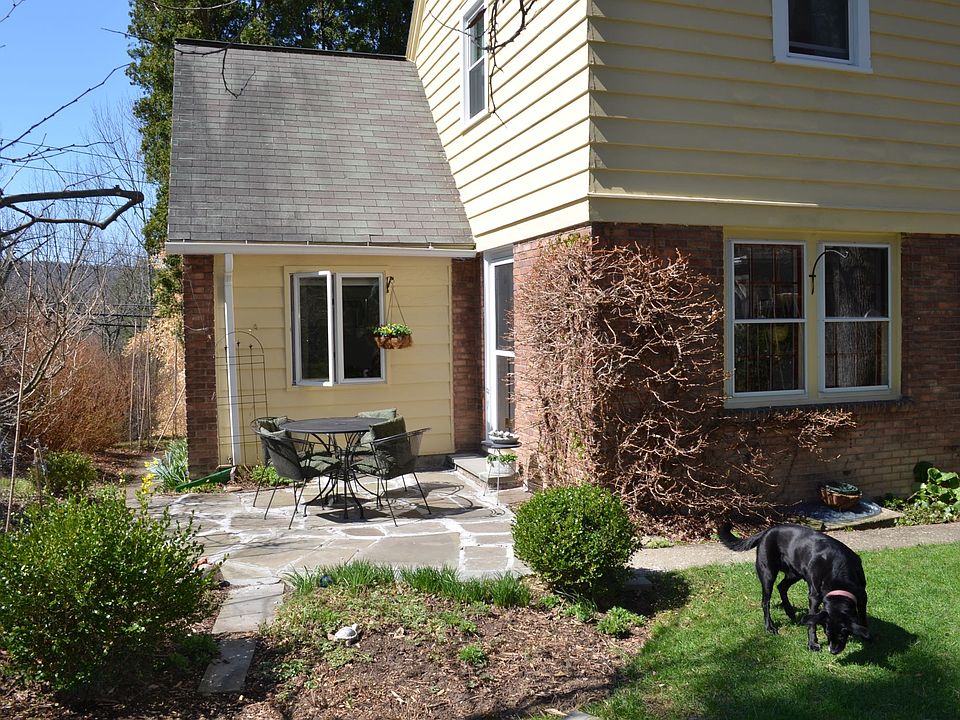 Rear view with patio