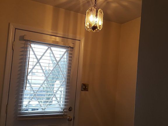 Entry door and light