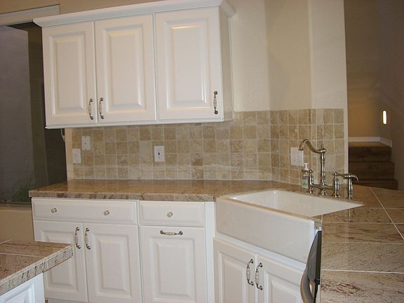 Granite Countertops and Farmers Sink