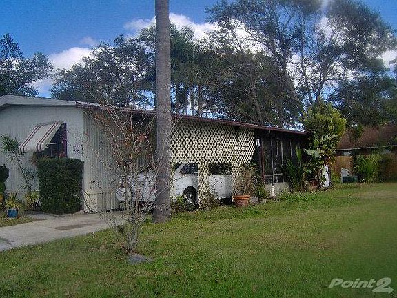 vacant lot on right