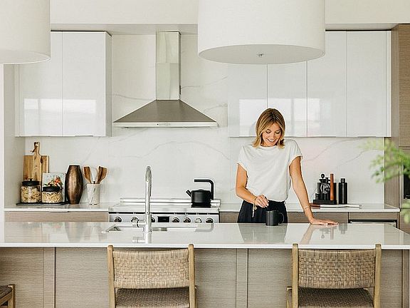 Large spacious kitchens at One Rangers Way.