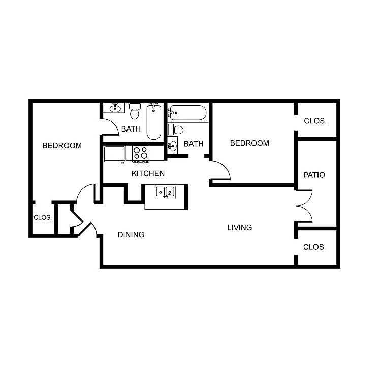 Floor plan The Hendrix