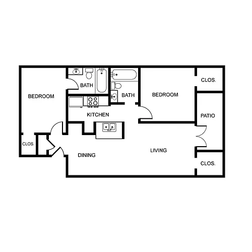 Floor plan The Hendrix
