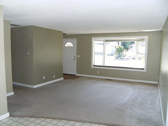 Family room with window seat