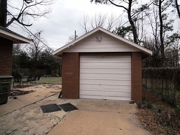 Garage In Backyard