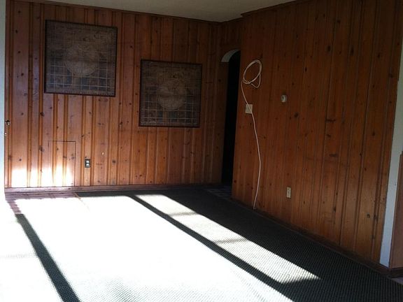 east wall of living room
