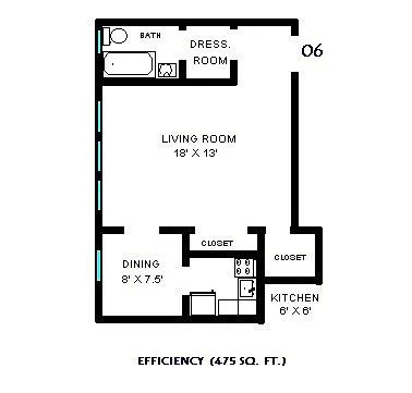 Floor plan LG Studio