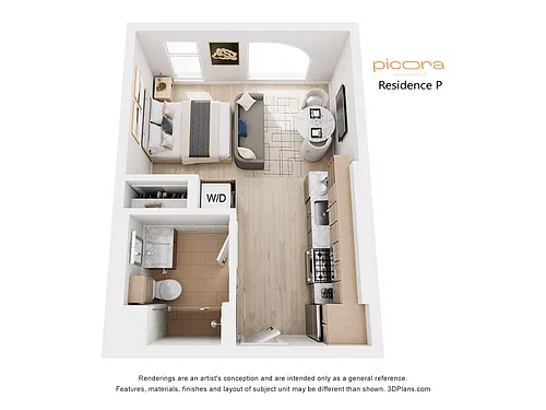 Floor plan P