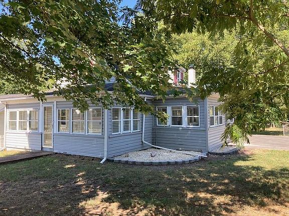 Shaded front yard