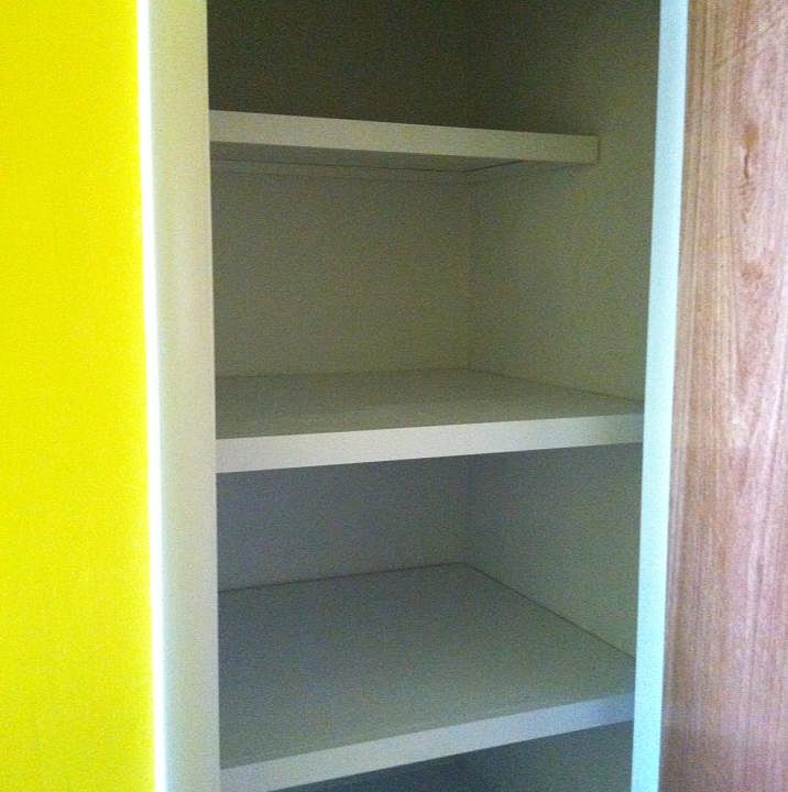 Main bath linen closet