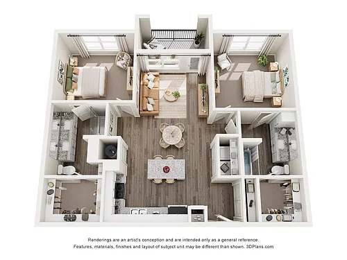 Floor plan B3A