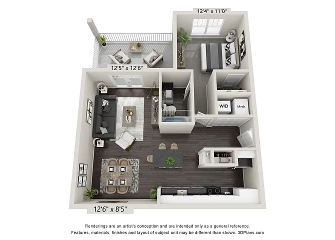 Floor plan The Barrett