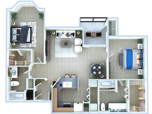 Floor plan Tahoe