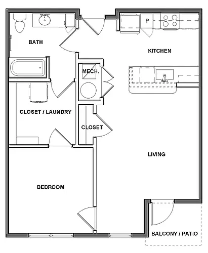 Floor plan Blitz