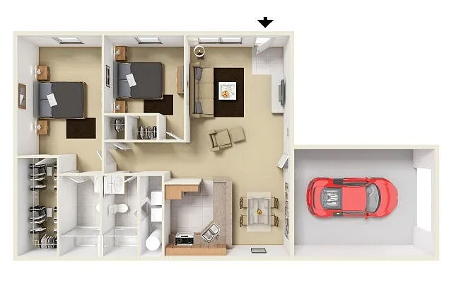 Floor plan The Bennington I