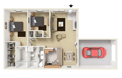 Floor plan The Bennington I