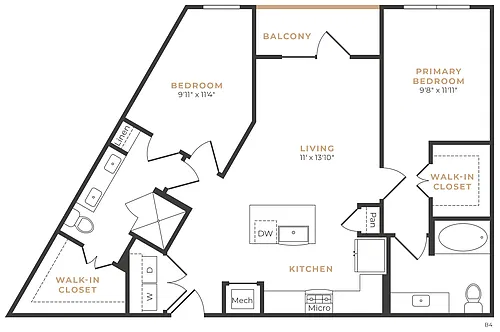 Floor plan B1