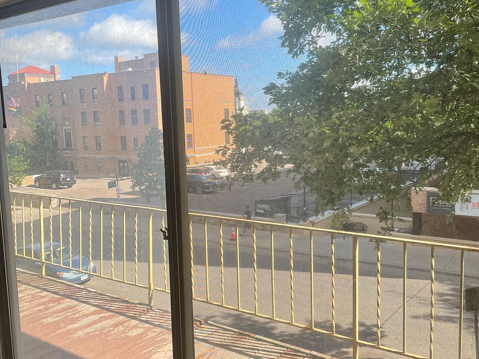 Large deck off Living room that overlooks Loring Park and Downtown.