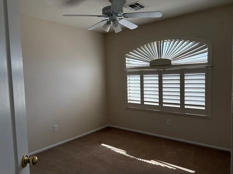 3rd Bedroom with Ceiling Fan