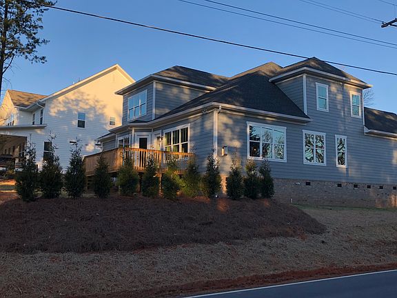 Rear & side view of home