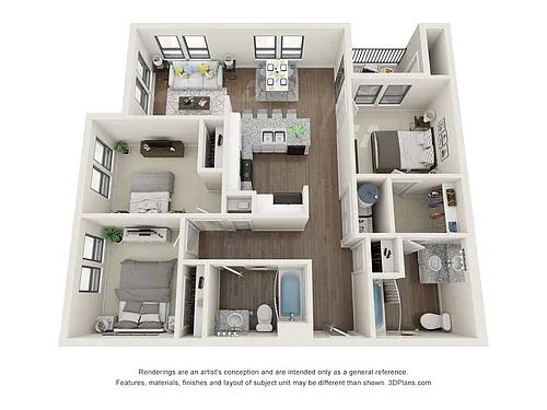 Floor plan C1