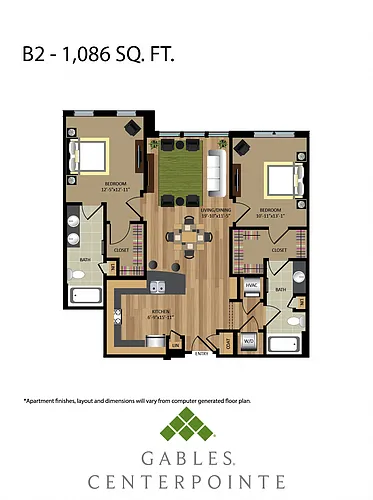 Floor plan B2