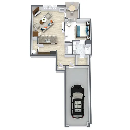 Floor plan Calmante