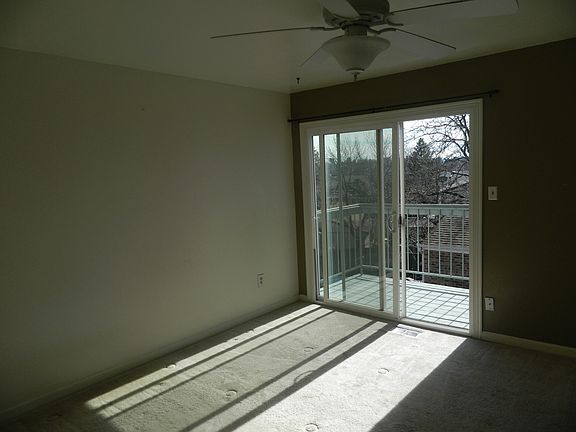dining room with walkout french doors to deck, just off the