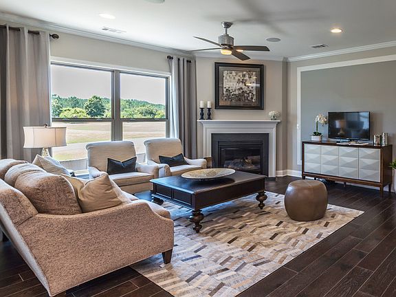Gathering Room with Fireplace