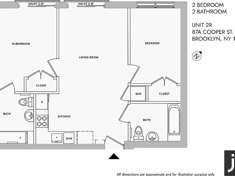 87A Cooper St #2R — Photo 2