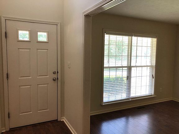 Hall and living room