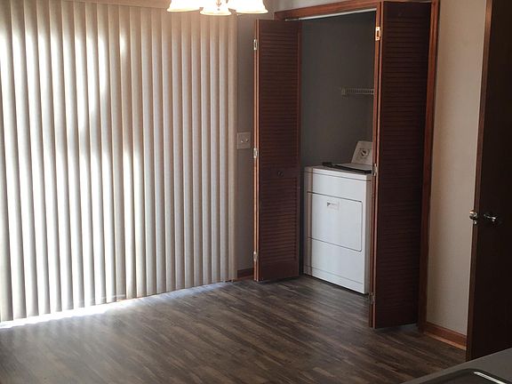 eat in kitchen with laundry room