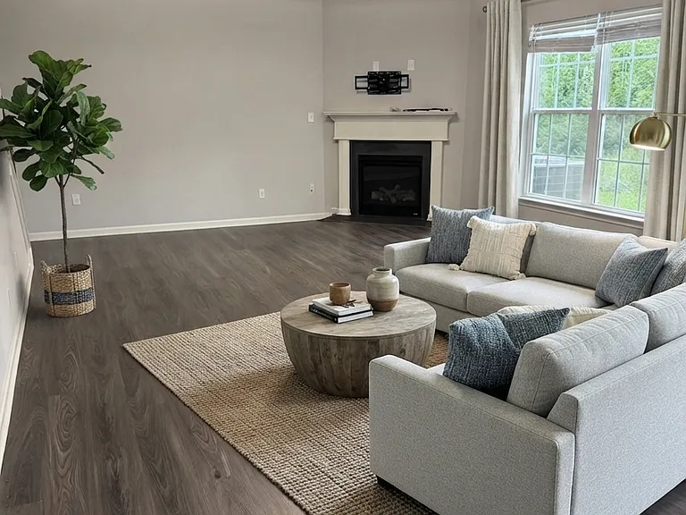 spacious living space