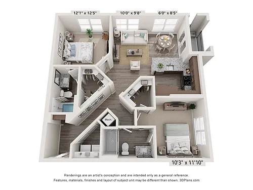 Floor plan The Mulberry