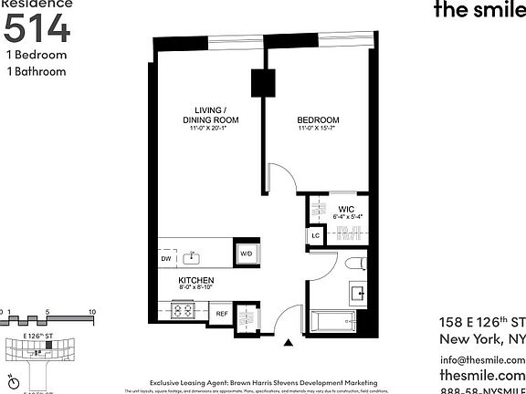 2nd image of 158 E 126th St APT 514