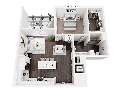 Floor plan A6