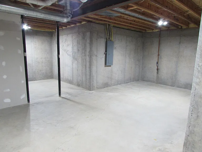 Basement storage area