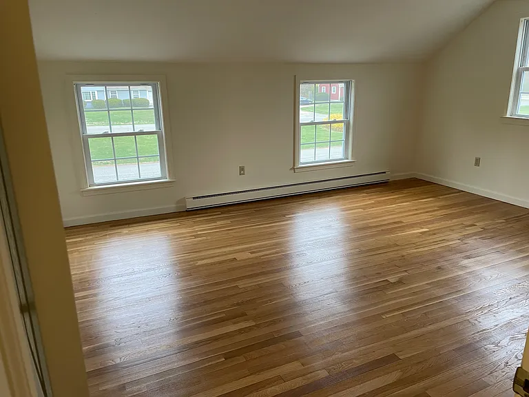 Master bedroom looking toward front of building