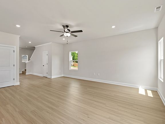 This living room is a great space to gather for family and friends